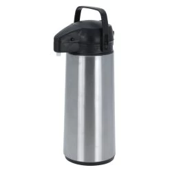 THERMOSKAN AIRPOT MET POMP 1.8 LTR RVS