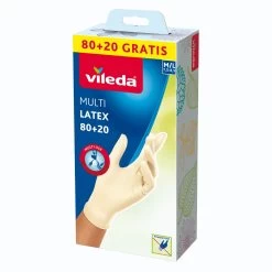 VILEDA HANDSCHOEN NATURAL LATEX 80+20