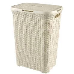 CURVER WASBOX 60L RATTAN WIT