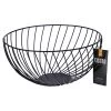 FRUITMAND METAAL ZWART 120MM -Beste Woninginrichtings Winkel 150 2500