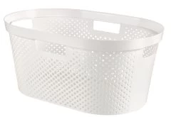 CURVER INFINITY WASMAND DOTS 40L WIT