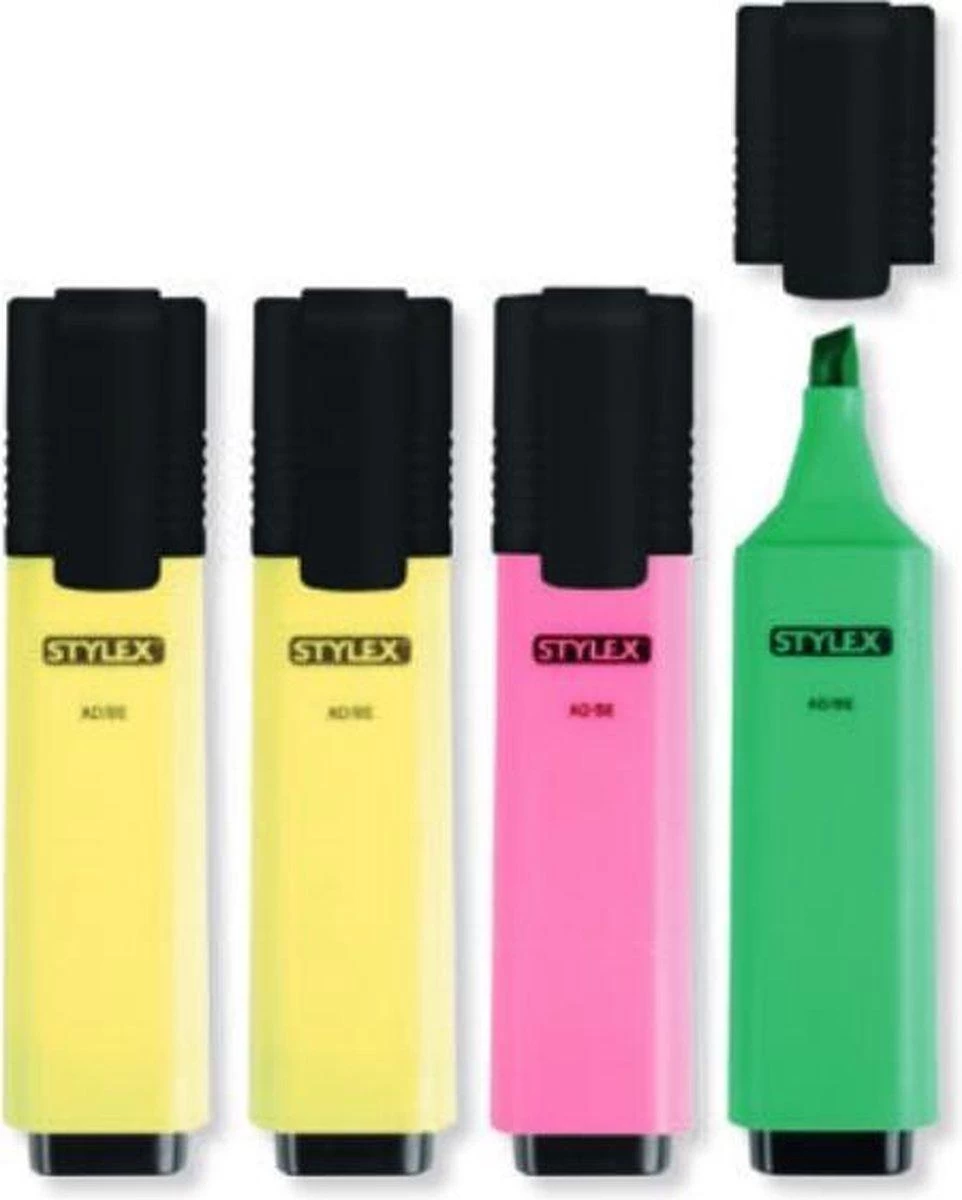 STYLEX MARKEERSTIFTEN 4 STUKS 3 STYLEX MARKEERSTIFTEN 4 STUKS