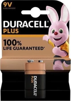 DURACELL PLUS 9 VOLT