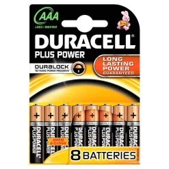 BATTERIJ DURACELL DURALOCK AAA 8-PACK