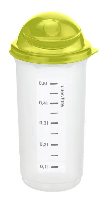 ROTHO SHAKER RONDO 0,5L GROEN 3 ROTHO SHAKER RONDO 0,5L GROEN