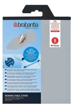 BRABANTIA STRIJKDEKEN B 124X38 METALLIC