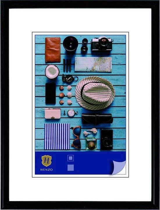 HENZO FOTOLIJST NAPOLI COL 13x18 BLACK 3 HENZO FOTOLIJST NAPOLI COL 13x18 BLACK