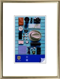 HENZO FOTOLIJST NAPOLI COL 13x18 STEEL