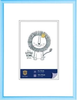 HENZO FOTOLIJST NAPOLI 13x18 LIGHT BLUE