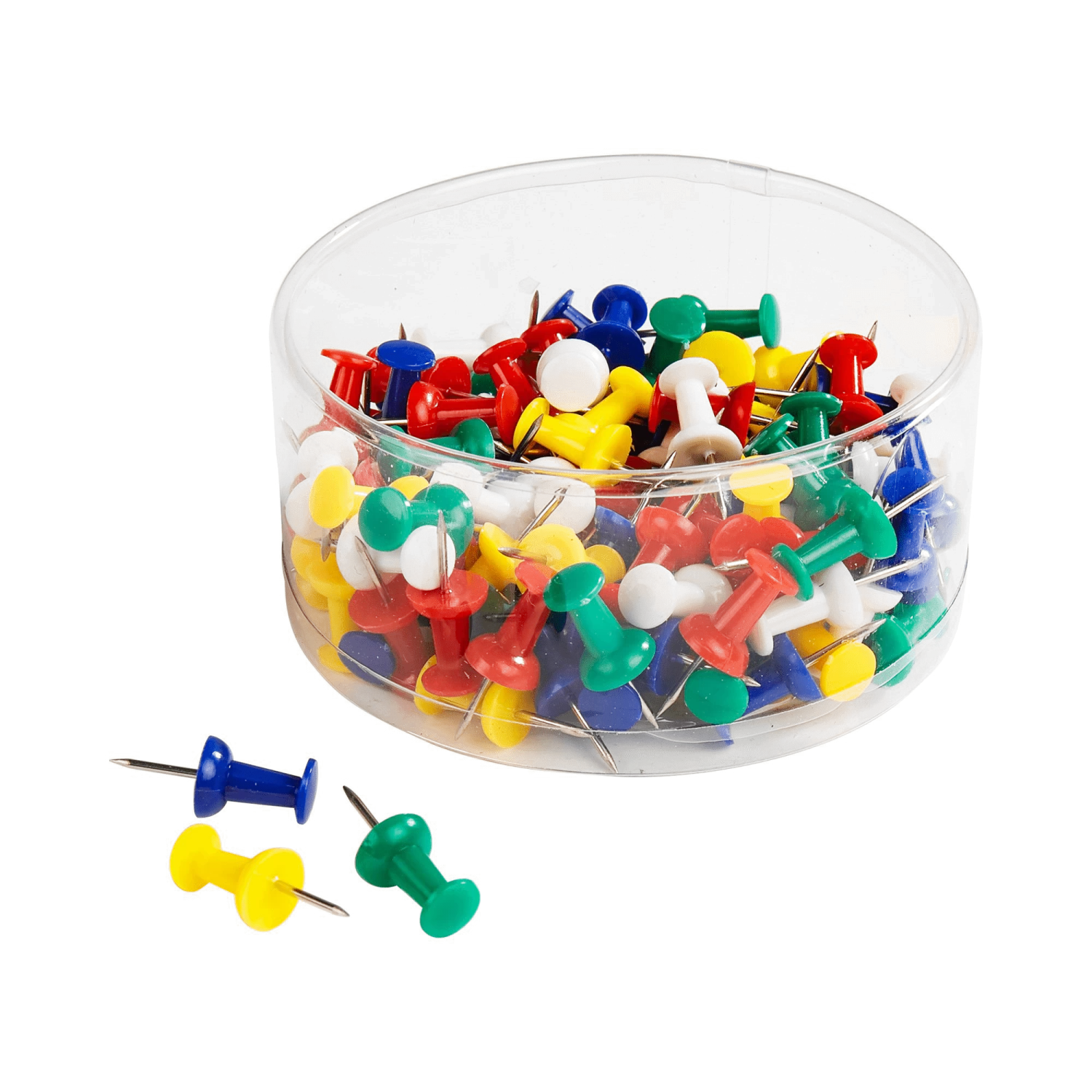 WRITEWELL PUNAISES 125ST GEKLEURD 3 WRITEWELL PUNAISES 125ST GEKLEURD