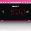 LENCO WEKKERRADIO ROZE