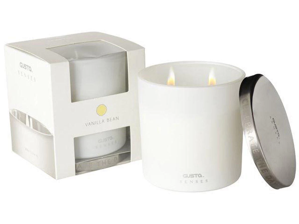 GUSTA GEURKAARS VANILLA BEAN 10X10CM 3 GUSTA GEURKAARS VANILLA BEAN 10X10CM