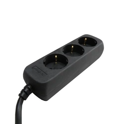 TAFEL CONTACTDOOS 3-VOUDIG 1.5M ZWART 3 TAFEL CONTACTDOOS 3-VOUDIG 1.5M ZWART