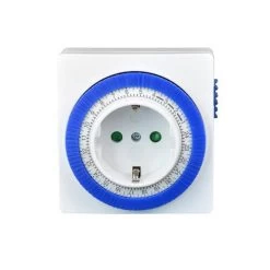 TIJDSCHAKELKLOK 24 UURS / 15 MIN INSTELB