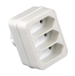 VERDEELSTEKKER 3X EURO AANRAAKBEVEILIG