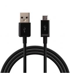 OPLAADKABEL MICRO-USB 2M ANDROID ZWART