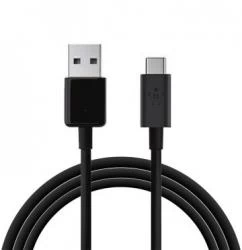 OPLAADKABEL USB-C 1M ANDROID ZWART