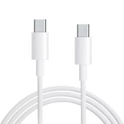 OPLAADKABEL C NAAR C WIT 1MTR