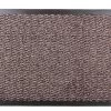 SCHOONLOOPMAT 40X60 BRUIN RUBBER RAND -Beste Woninginrichtings Winkel 8718274931822