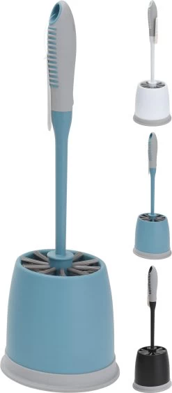 TOILETBORSTEL MET HOUDER 3 ASSORTI