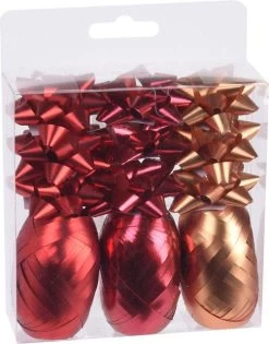 DECORATIE SET VERPAKKING STRIK & LINT