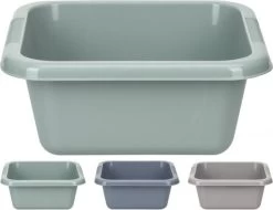 AFWASBAK / TEIL 35X35CM 3 ASS KLEUR