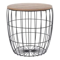 HS BIJZETTAFEL METAAL DRAADMAND 38X36.5C