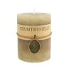 COUNTRYFIELD STOMPKAARS GLAD BEIGE 8CM 1 COUNTRYFIELD STOMPKAARS GLAD BEIGE 8CM -Beste Woninginrichtings Winkel kaars effen ro tonnie s beige 7 x 7 x 7 cm