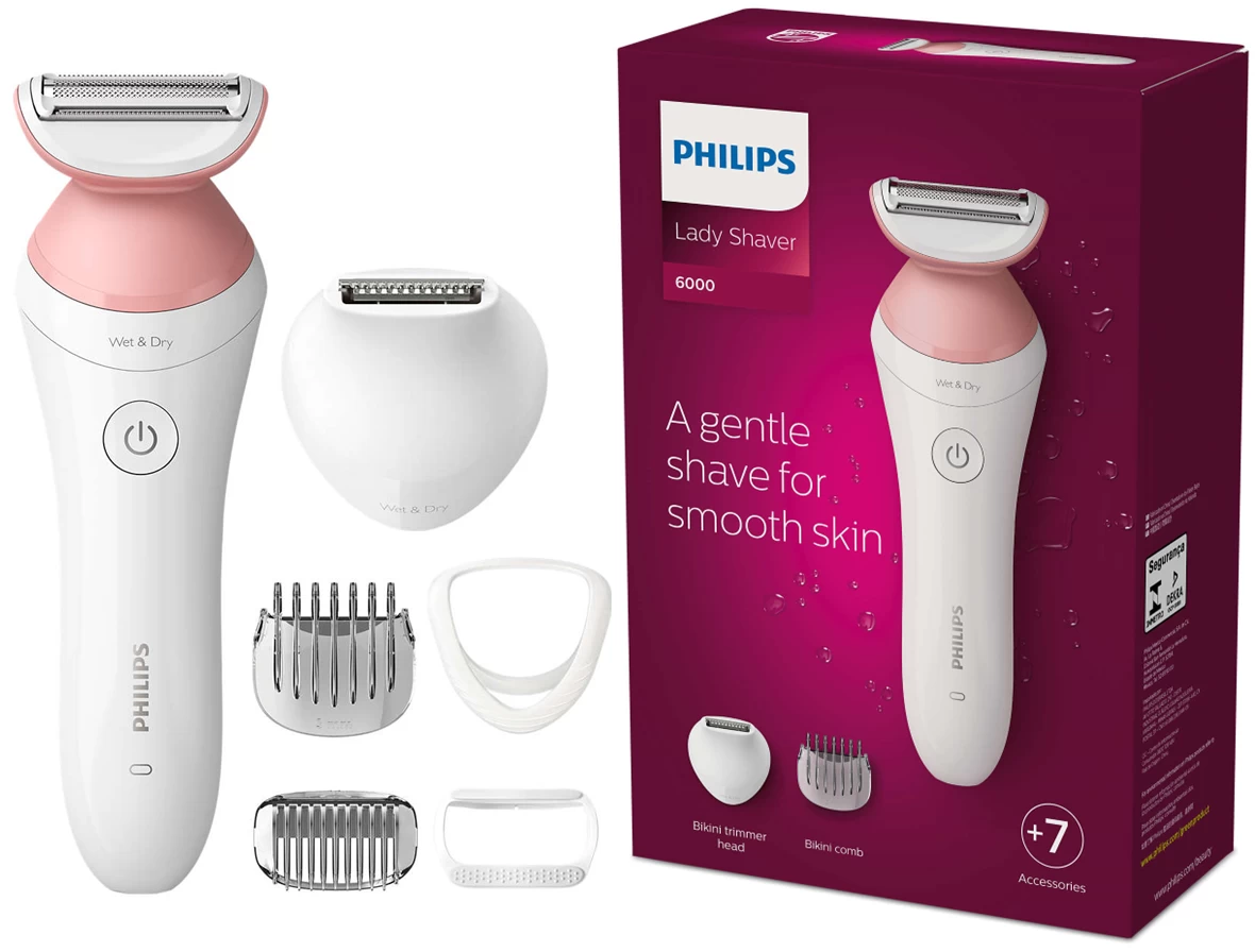 PHILIPS LADY SHAVER 6000SERIES DRAADLOOS 3 PHILIPS LADY SHAVER 6000SERIES DRAADLOOS