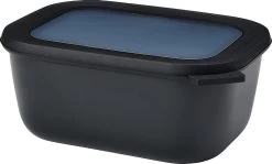 MEPAL CIRQULA RECHTHOEK NORDIC BLACK1,5L