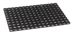 DEURMAT RUBBER RINGMAT 40X60CM (DIK)