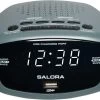SALORA KLOKRADIO USB CHARGE -Beste Woninginrichtings Winkel solar 627 1