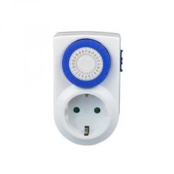 TIJDSCHAKELKLOK WIT TIME OUT PER 30MIN